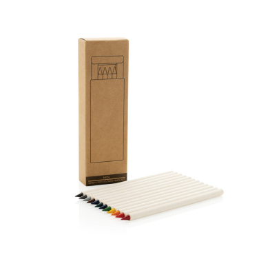 Logo trade promotional merchandise image of: Micki GRS infinity 12pc coloring pencil set