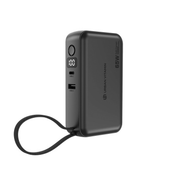 Logo trade promotional gift photo of: Urban Vitamin Eureka hybrid GANcharger 10000mah powerbank65W
