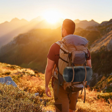 Logo trade promotional gifts picture of: Sleeping bag TROMES Schwarzwolf