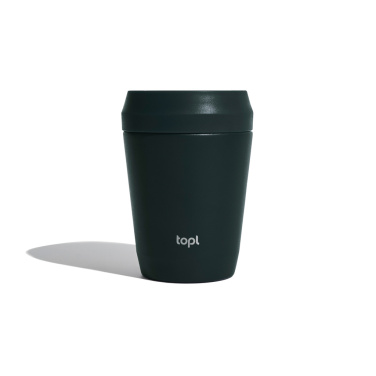 Logotrade promotional item image of: Topl Recycled Steel To Go Tumbler Patented 360 Lid 235ml
