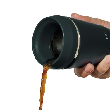 Logo trade promotional items picture of: Topl Recycled Steel To Go Tumbler Patented 360 Lid 235ml