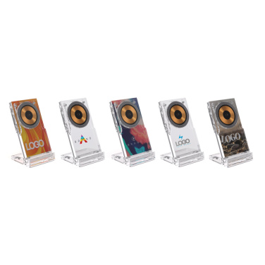 Logotrade promotional giveaway image of: Magcharge 15W magnetic wireless charging stand