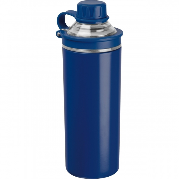Logo trade advertising products picture of: Double-walled stainless steel bottle Monza