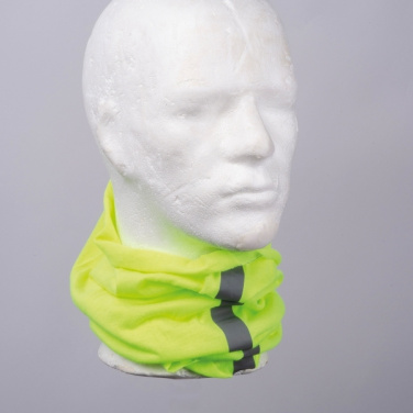 Logo trade promotional products image of: Scarf with reflective stripes Treviso