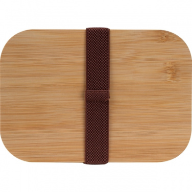 Logo trade corporate gifts picture of: Set Lunchbox with stainless steel bottle Toronto