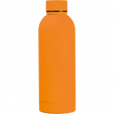 Logo trade promotional merchandise image of: Stainless steel bottle Ostrava