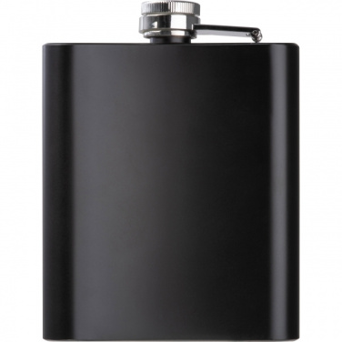 Logo trade promotional giveaways picture of: Stainless steel hip flask Sheffield