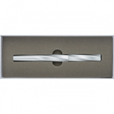 Logotrade promotional merchandise picture of: MoLu brass rollerball Praia Grande