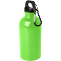Oregon 400 ml RCS certified single wall stainless steel water bottle with carabiner, Apple green