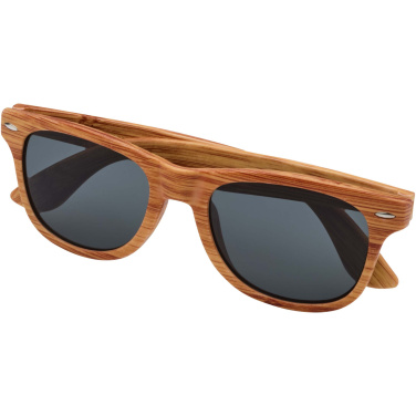 Logotrade promotional giveaway image of: Mira wood-look sunglasses