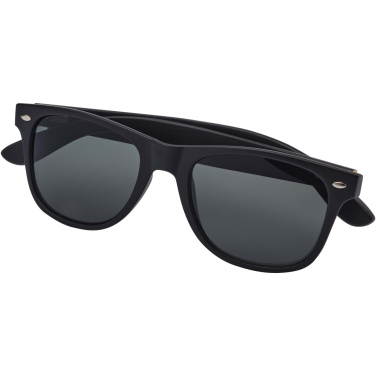 Logo trade business gift photo of: Arlo bamboo sunglasses with black coating