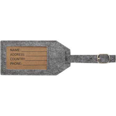 Logotrade promotional item image of: Tie luggage tag