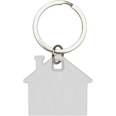 Logotrade corporate gifts photo of: Nook house-shaped keychain