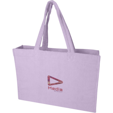 Logotrade promotional item picture of: Siam GRS recycled terry beach tote bag 13L