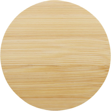 Logotrade advertising product image of: Lenora 250 ml glass cup with bamboo lid