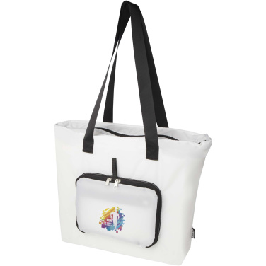 Logotrade promotional giveaway picture of: EcoFold RPET foldable tote bag 16L