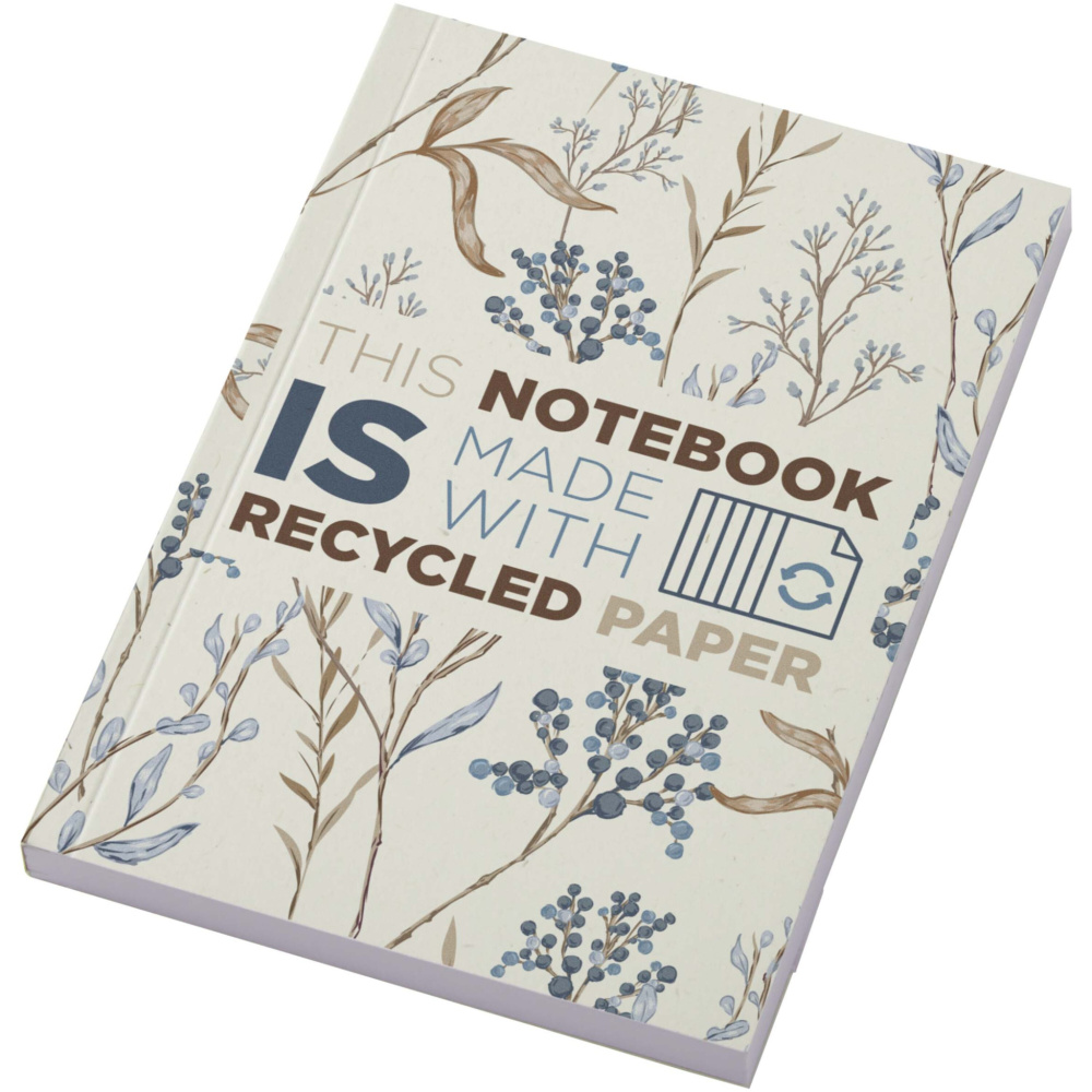 Logotrade promotional giveaway picture of: Novella Austen A6 recycled soft cover notebook - 100 sheets