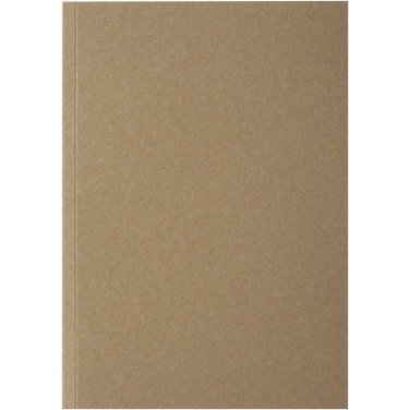 Logotrade promotional giveaways photo of: Novella Austen A5 recycled soft cover kraft notebook - 50 sheets