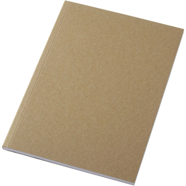 Logotrade corporate gifts photo of: Novella Austen A5 recycled soft cover kraft notebook - 50 sheets
