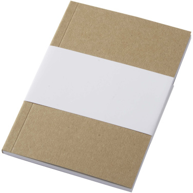 Logotrade promotional giveaway picture of: Novella Austen A6 recycled soft cover kraft notebook - 50 sheets