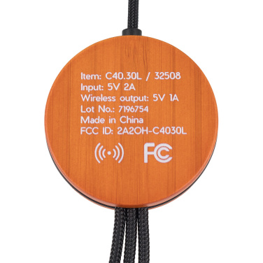Logotrade corporate gift picture of: Big cable 4in1 with illuminated logo - i5w