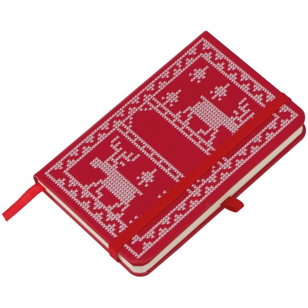 Logotrade promotional giveaways photo of: A6 Notebook with Christmas design