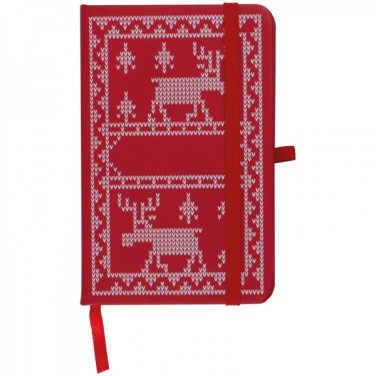 Logo trade promotional products picture of: A6 Notebook with Christmas design