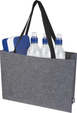 Logo trade promotional items picture of: Felta GRS recycled felt gusset tote bag 20L