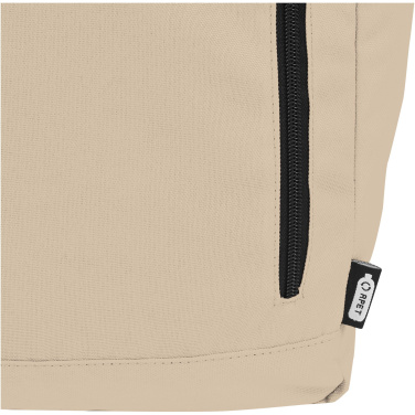 Logo trade promotional giveaways picture of: Byron 15.6" GRS RPET roll-top backpack 18L