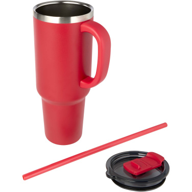 Logotrade promotional gift picture of: Sydney 1200 ml copper vacuum insulated tumbler with straw