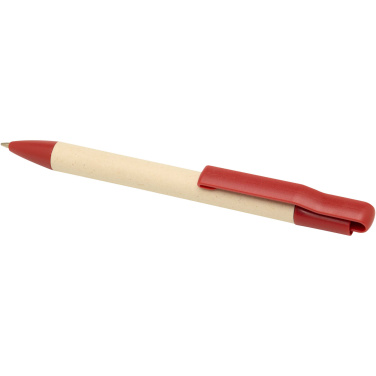 Logotrade promotional merchandise image of: Liliana sugarcane paper ballpoint pen (blue ink)