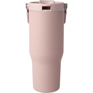 Logo trade promotional items image of: Bronx 900 ml RCS recycled stainless steel copper vacuum insulated tumbler with dual function lid