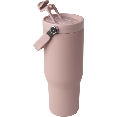 Logo trade promotional gift photo of: Bronx 900 ml RCS recycled stainless steel copper vacuum insulated tumbler with dual function lid