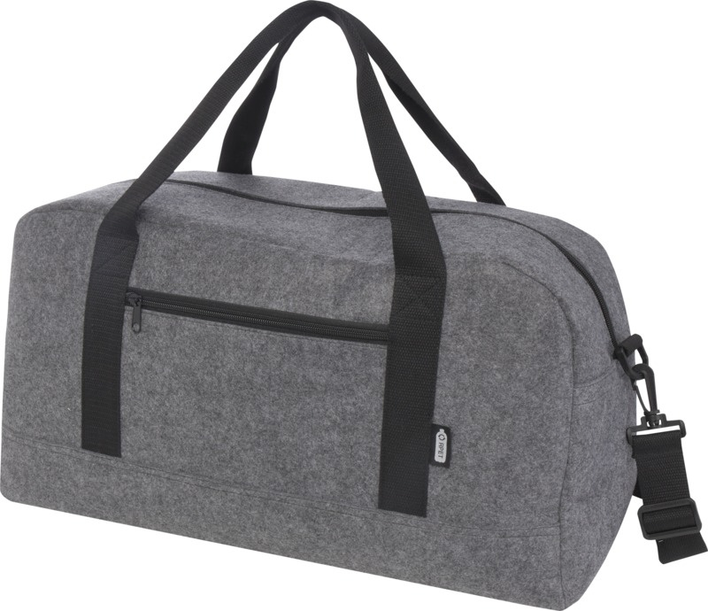 Logo trade promotional merchandise image of: Felta GRS recycled duffel bag 35L