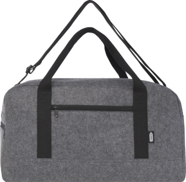 Logo trade promotional merchandise image of: Felta GRS recycled duffel bag 35L