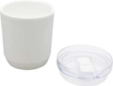 Logo trade promotional merchandise image of: Hudson 180 ml recycled plastic double-wall tumbler