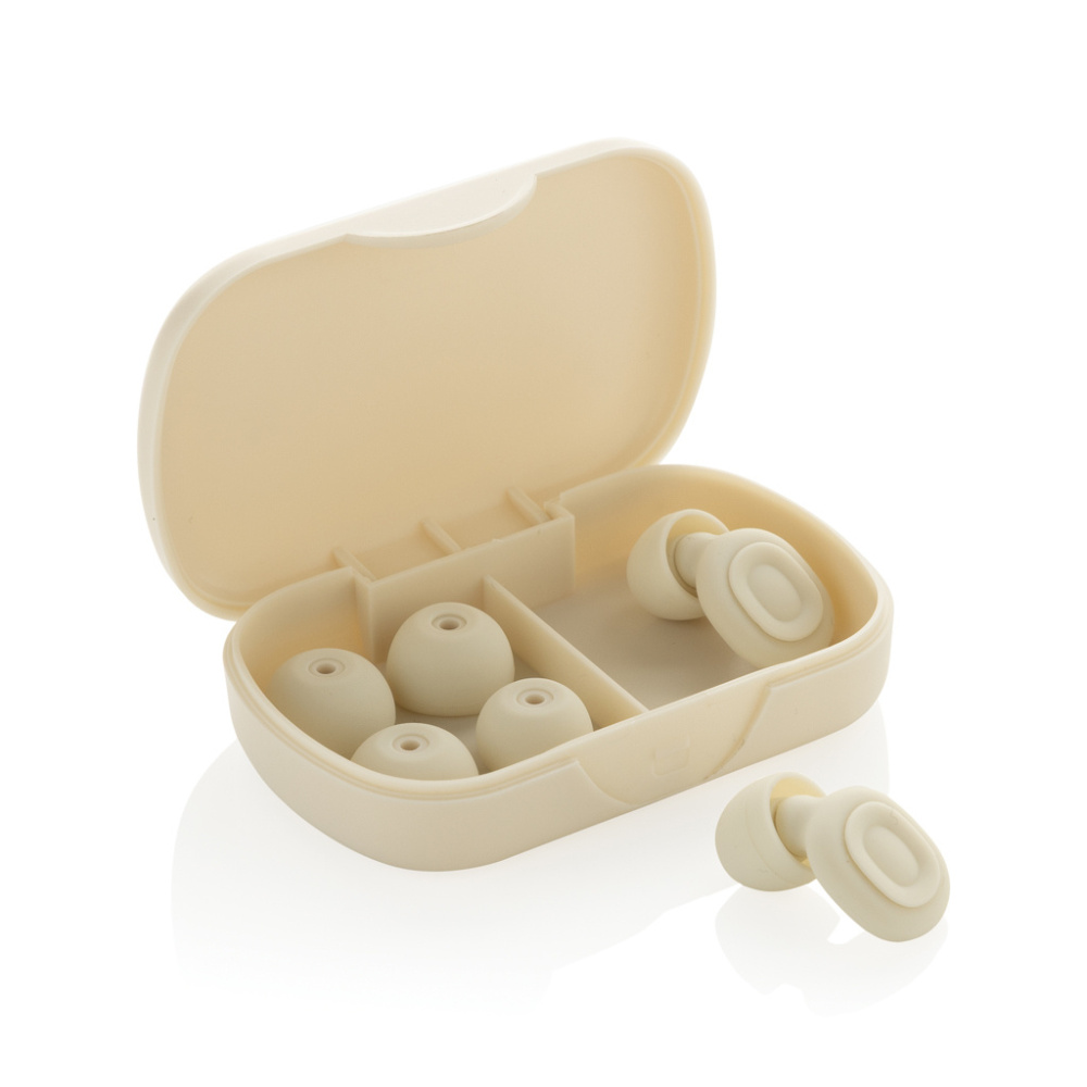 Logo trade promotional gifts image of: Sereva Noise reducing earplugs