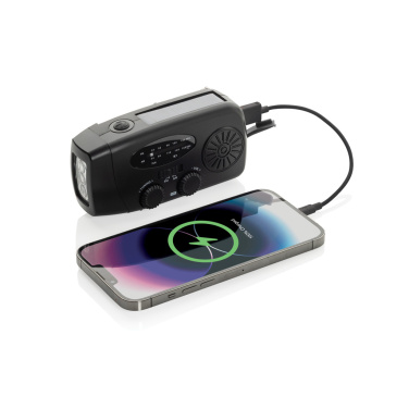 Logotrade promotional giveaways photo of: RescueWave RCS recycled plastic emergency radio