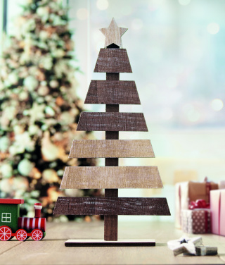 Logotrade corporate gift picture of: Wooden Christmas tree