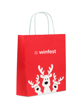 Logo trade promotional products image of: Gift paper bag small
