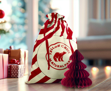 Logo trade business gift photo of: Large Santa cotton bag