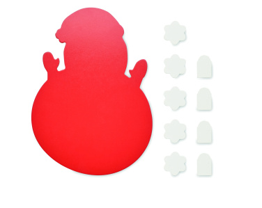 Logo trade promotional merchandise picture of: Christmas wooden tic tac toe