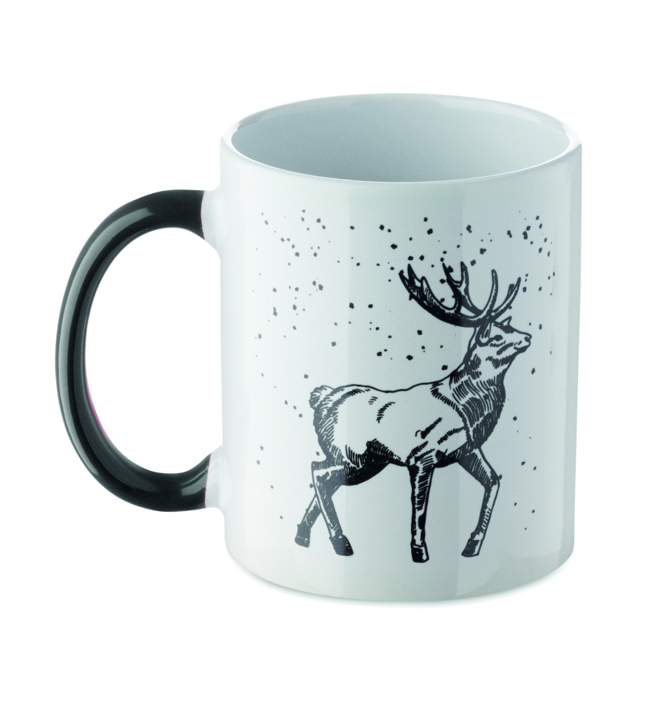 Logo trade promotional product photo of: Seasonal ceramic mug 300ml