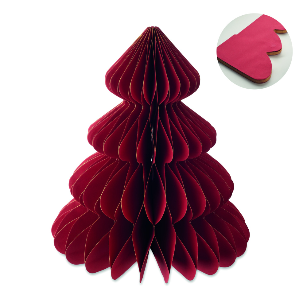 Logotrade promotional gift picture of: Paper Xmas tree decoration