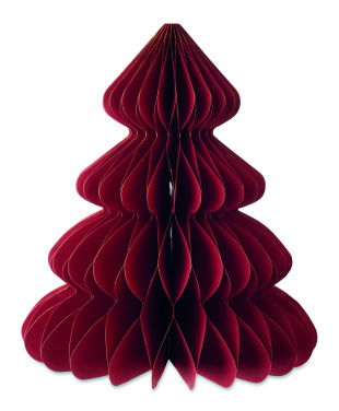 Logo trade promotional merchandise image of: Paper Xmas tree decoration