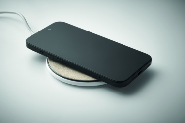 Logotrade advertising product image of: Cork wireless charger 15W