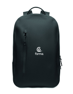 Logotrade promotional giveaway picture of: 300D RPET computer backpack