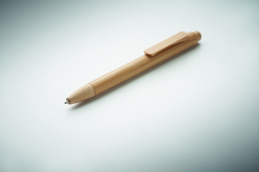 Logotrade promotional gift image of: Bamboo automatic ball pen