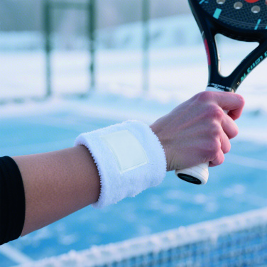 Logo trade promotional gifts picture of: Wristband in polycotton