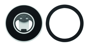 Logo trade promotional merchandise photo of: Phone holder and bottle opener